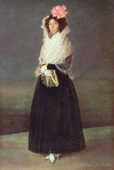 Francisco de Goya Portrat der Comtesse del Carpio Germany oil painting art
